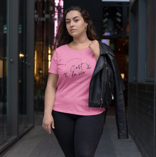 Belle Parisian, Paris Love Shirt Women's short sleeve t-shirt iAngelArt Global 
