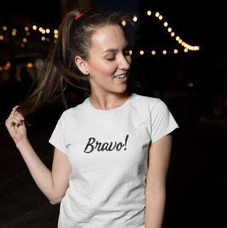 Bravo Women's Short Sleeve T-Shirt iAngelArt Global Shirts & Tops