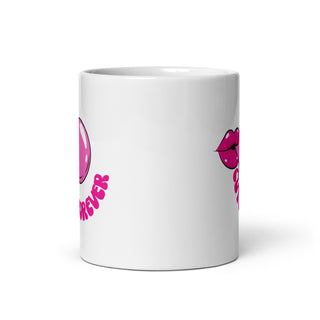 Elegant White Ceramic Cozy Mug iAngelArt Mugs