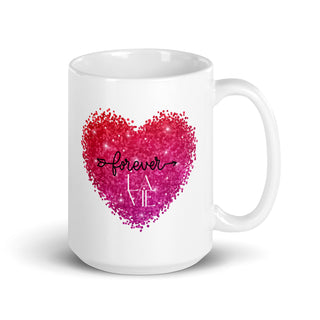 Forever Love Ceramic Mug iAngelArt Global Mugs