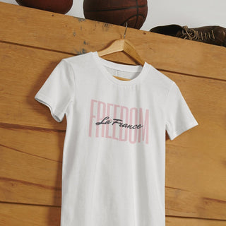 Freedom La France Organic T-Shirt iAngelArt Shirts & Tops