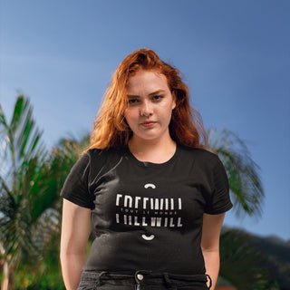 Freewill Tout Le Monde | FREEWILL Everyone Women's short sleeve t-shirt iAngelArt Shirts & Tops