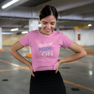 Game Mode On Women's short sleeve t-shirt iAngelArt Shirts & Tops