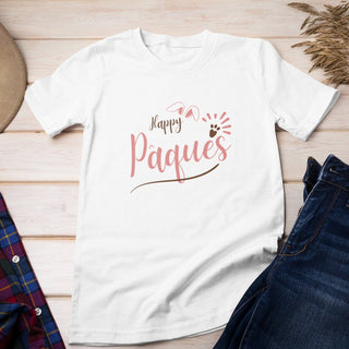 Happy Pâques - Happy Easter Women's short sleeve t-shirt iAngelArt Shirts & Tops