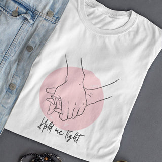 Hold Me Tight Women's short sleeve t-shirt iAngelArt Shirts & Tops