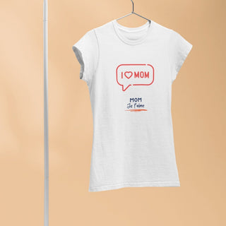 I love you mom Women's short sleeve t-shirt iAngelArt Shirts & Tops