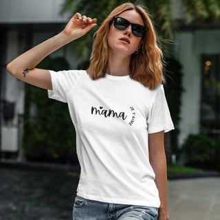 Je t'aime Mama Women's Short Sleeve T-Shirt: Express Your Love for Mom in Style with this Heartfelt and Fashionable Apparel iAngelArt Shirts & Tops