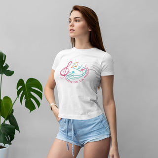 La fête de la Musique | Summer Musique Festival Women's short sleeve t-shirt iAngelArt Shirts & Tops