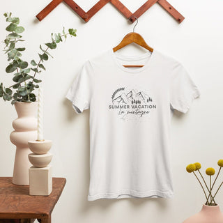 La montagne - Summer Vacation Unisex Organic T-Shirt iAngelArt Shirts & Tops