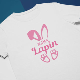 Mama lapin - Mama bunny Women's short sleeve t-shirt iAngelArt Shirts & Tops