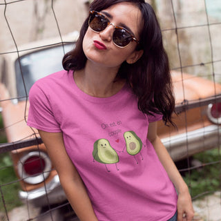 On est en couple Avocado Edition Women's Relaxed T-Shirt iAngelArt Shirts & Tops