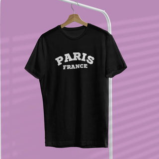Paris France Unisex Organic T-Shirt iAngelArt Shirts & Tops