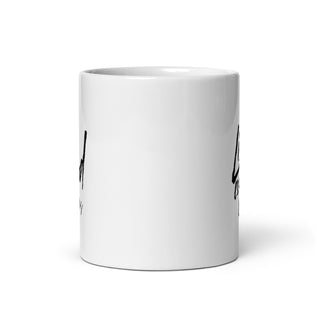 Parisian Elegance White Porcelain Mug iAngelArt Mugs