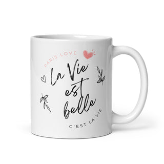 Parisian Love Ceramic Mug iAngelArt Mugs