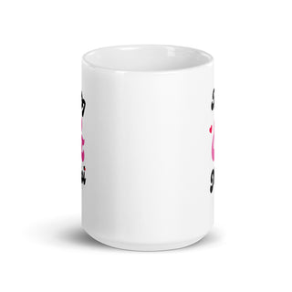 Romantic Moments White Porcelain Mug iAngelArt Mugs