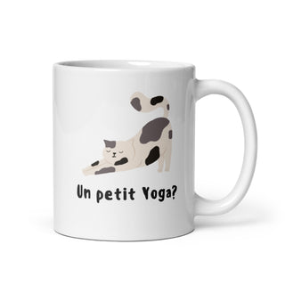 Yoga Paws Ceramic Mug iAngelArt Mugs