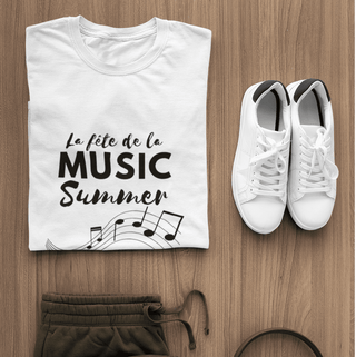 La Fête de la Musique Women's Short Sleeve T-Shirt iAngelArt Shirts & Tops