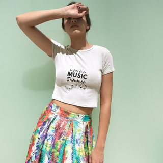 La Fête de la Musique Women's Short Sleeve T-Shirt iAngelArt Shirts & Tops