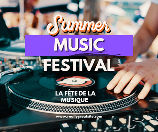 French Summer Music Festival Mugs