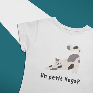 A Little Yoga Women's short sleeve t-shirt iAngelArt Shirts & Tops
