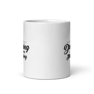 Action-Inspiring White Glossy Mug iAngelArt Mugs