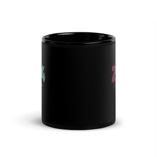 Black Glossy Ceramic Mug iAngelArt Mugs