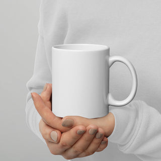 C'est la vie - French sustainable fashion White glossy mug iAngelArt Global Mugs