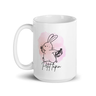 Charming Bunny Ceramic Mug iAngelArt Mugs