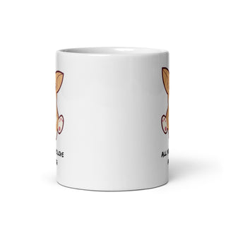 Corgi Love Ceramic Mug iAngelArt Mugs