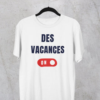 Des vacances - Vacation mode is on Organic T-Shirt iAngelArt Shirts & Tops