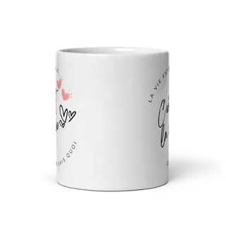 Elegant Bliss Ceramic Mug iAngelArt Mugs