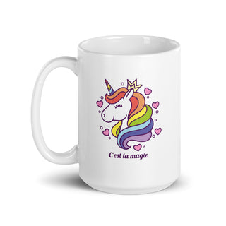 Enchanted Unicorn Ceramic Mug iAngelArt Mugs
