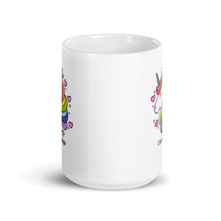 Enchanted Unicorn Ceramic Mug iAngelArt Mugs