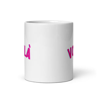 French Chic Glossy White Mug iAngelArt Mugs