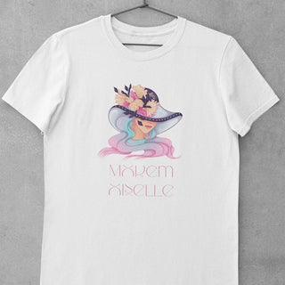 French Mademoiselle - French lady Women's Relaxed T-Shirt iAngelArt Global Shirts & Tops