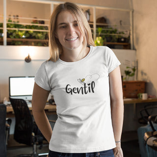 Gentil Women's short sleeve t-shirt iAngelArt Shirts & Tops