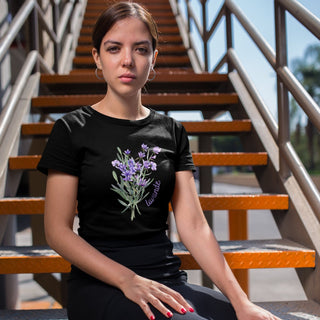 Lavande Women's Relaxed T-Shirt: Embrace Serenity and Style with Lavender-Inspired Fashion iAngelArt Global Shirts & Tops