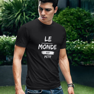 Le Monde Est Petit Unisex T-Shirt! iAngelArt Global Shirts & Tops