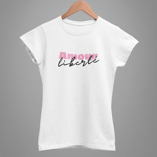 Love and Freedom Women's short sleeve t-shirt iAngelArt Shirts & Tops