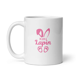 Mama Bunny Delight Mug iAngelArt Global Mugs