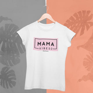 Mama Vibes Women's short sleeve t-shirt iAngelArt Shirts & Tops