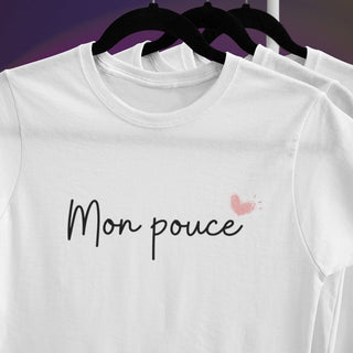 Mon Pouce - My love Women's short sleeve t-shirt iAngelArt Shirts & Tops