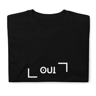 OUI Short-Sleeve Unisex T-Shirt iAngelArt Global 