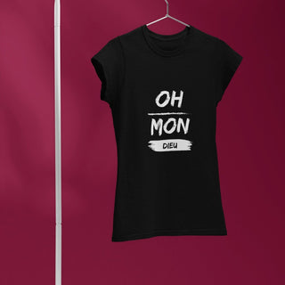Oh Mon Dieu | Oh my God Women's Relaxed T-Shirt iAngelArt Shirts & Tops