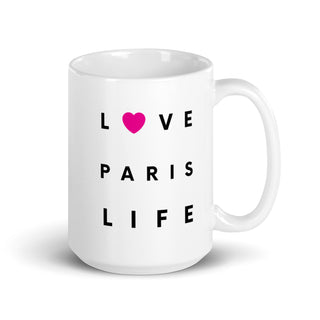 Parisian Charm Ceramic Mug iAngelArt Mugs