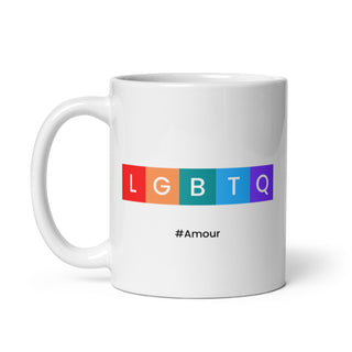 Pride Love Ceramic Mug iAngelArt Mugs