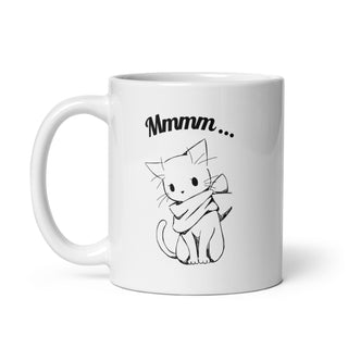 Purrfect Cat Silhouette Mug iAngelArt Global Mugs