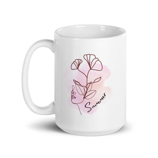 Summer Blossom Ceramic Mug iAngelArt Global Mugs