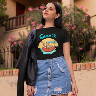 Summer Spooky Women's short sleeve t-shirt iAngelArt Shirts & Tops