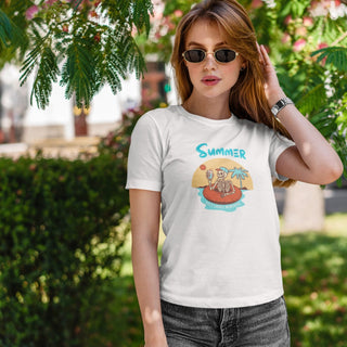 Summer Spooky Women's short sleeve t-shirt iAngelArt Shirts & Tops